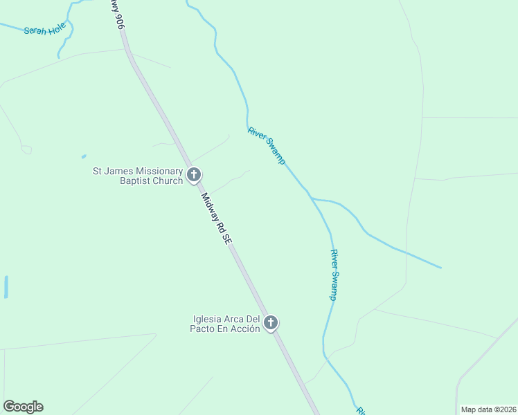 map of restaurants, bars, coffee shops, grocery stores, and more near 2136 Midway Road Southeast in Bolivia