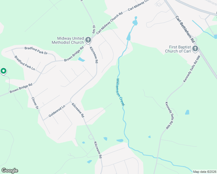 map of restaurants, bars, coffee shops, grocery stores, and more near 264 Kilcrease Road in Auburn