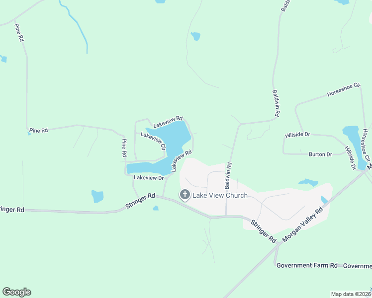 map of restaurants, bars, coffee shops, grocery stores, and more near 140 Lakeview Road in Rockmart