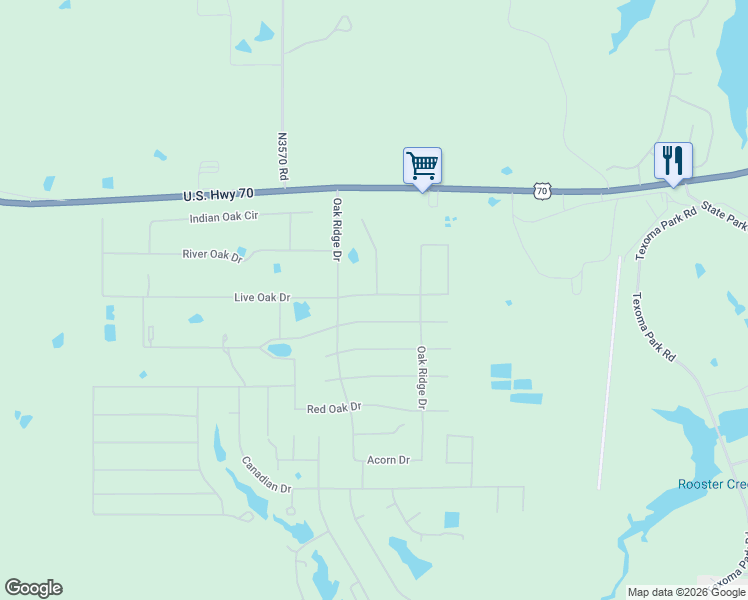 map of restaurants, bars, coffee shops, grocery stores, and more near 6744 Haven Oak Drive in Kingston