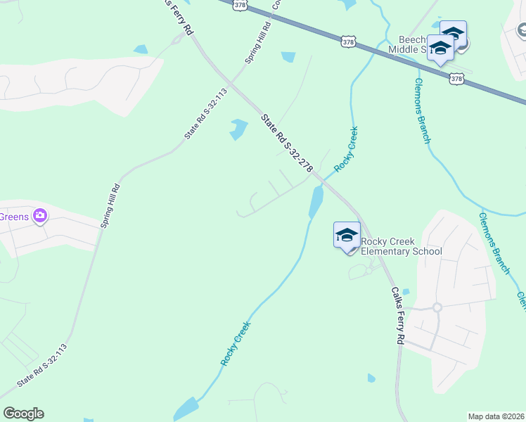 map of restaurants, bars, coffee shops, grocery stores, and more near 304 Calks Ferry Road in Lexington