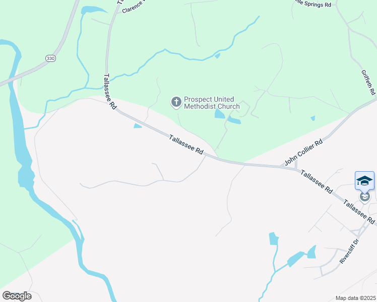 map of restaurants, bars, coffee shops, grocery stores, and more near 100 Three Oaks Drive in Athens