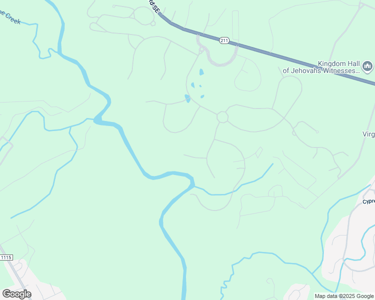 map of restaurants, bars, coffee shops, grocery stores, and more near Island Drive Southeast in Brunswick County