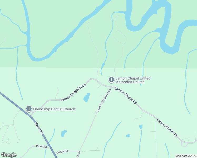 map of restaurants, bars, coffee shops, grocery stores, and more near 1120-1864 Lamon Chapel Loop in Jasper