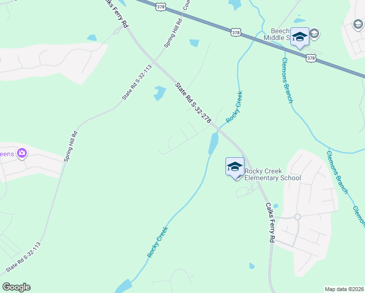 map of restaurants, bars, coffee shops, grocery stores, and more near 304 Calks Ferry Road in Lexington