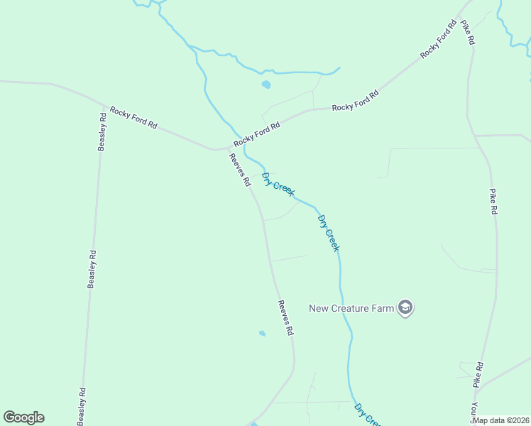 map of restaurants, bars, coffee shops, grocery stores, and more near 3185 Reeves Road in Hokes Bluff
