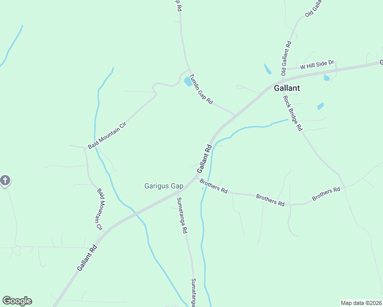 map of restaurants, bars, coffee shops, grocery stores, and more near 9544 Gallant Road in Gallant