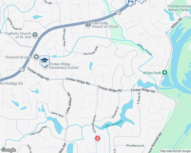 map of restaurants, bars, coffee shops, grocery stores, and more near 1806 Baldwin Farms Drive in Marietta