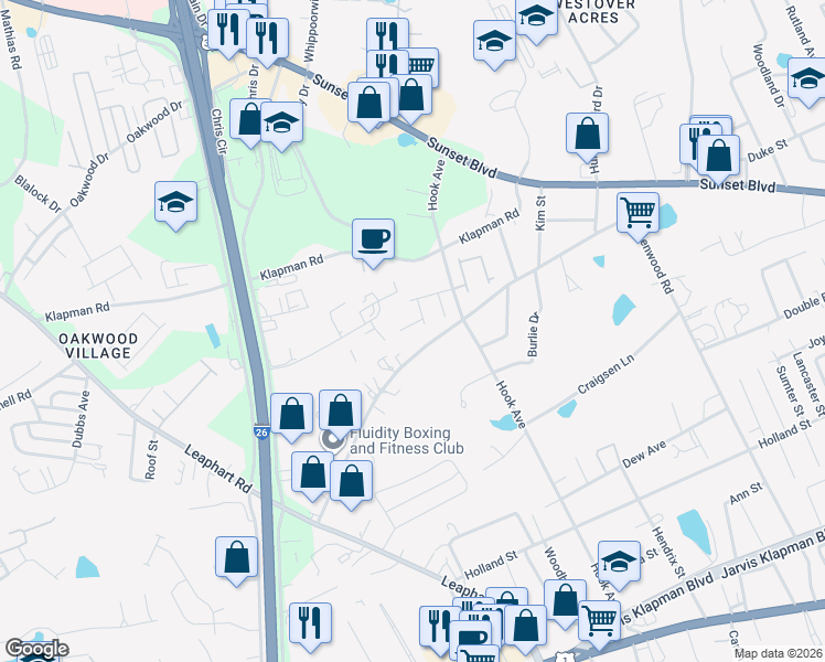 map of restaurants, bars, coffee shops, grocery stores, and more near 2 Detention Pond Finnegan Lane in West Columbia