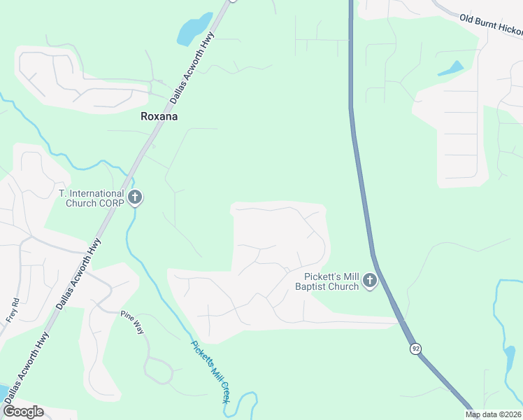 map of restaurants, bars, coffee shops, grocery stores, and more near 599 Wood Point Way in Dallas
