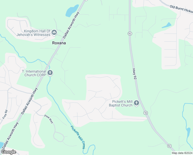 map of restaurants, bars, coffee shops, grocery stores, and more near 600 Wood Point Way in Dallas