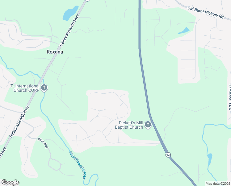 map of restaurants, bars, coffee shops, grocery stores, and more near 464 Wood Point Way in Dallas