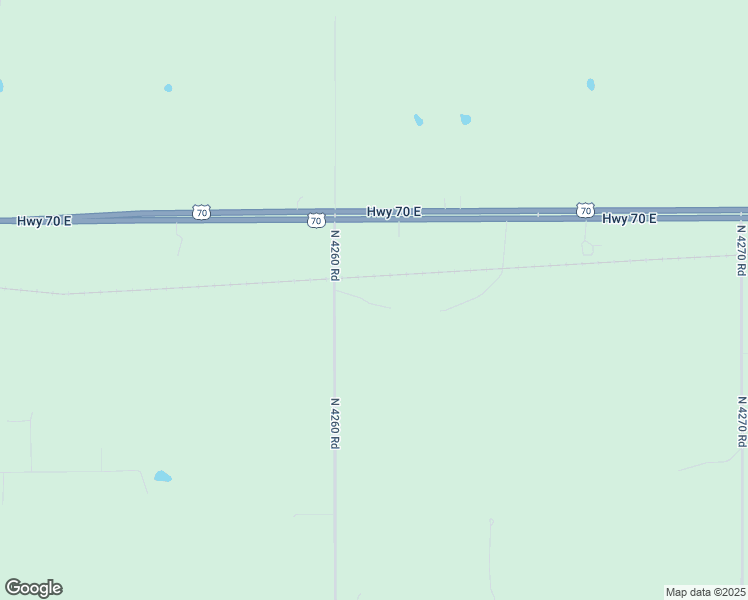 map of restaurants, bars, coffee shops, grocery stores, and more near 1117 North 4260 Road in Hugo