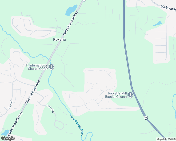 map of restaurants, bars, coffee shops, grocery stores, and more near 665 Wood Point Way in Dallas