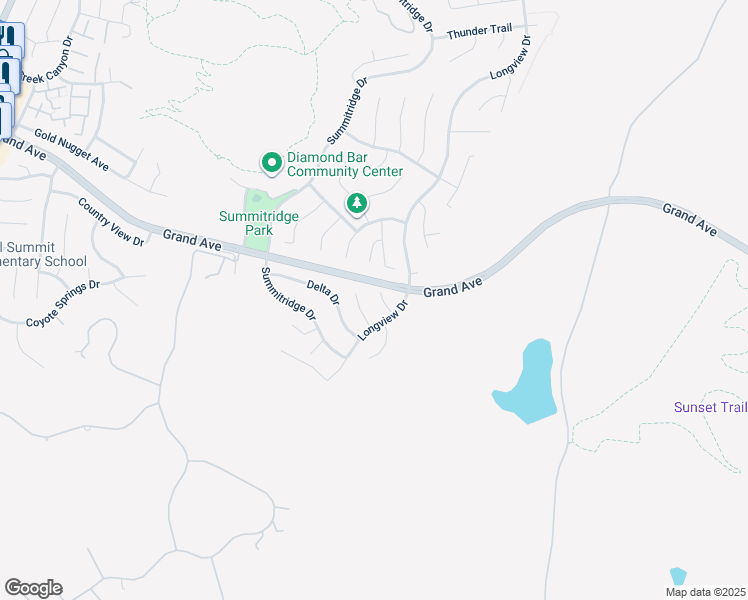 map of restaurants, bars, coffee shops, grocery stores, and more near 1509 Bluff Court in Diamond Bar