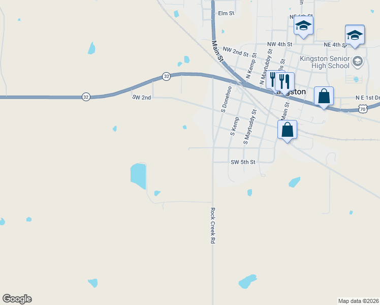 map of restaurants, bars, coffee shops, grocery stores, and more near 401 South Donehoo in Kingston