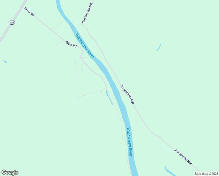 map of restaurants, bars, coffee shops, grocery stores, and more near 1053 River Road in Tabor City