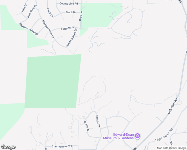 map of restaurants, bars, coffee shops, grocery stores, and more near Mountain View Tr in Beaumont