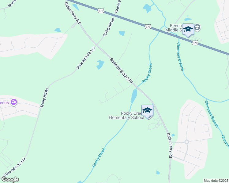 map of restaurants, bars, coffee shops, grocery stores, and more near 304 Calks Ferry Road in Lexington