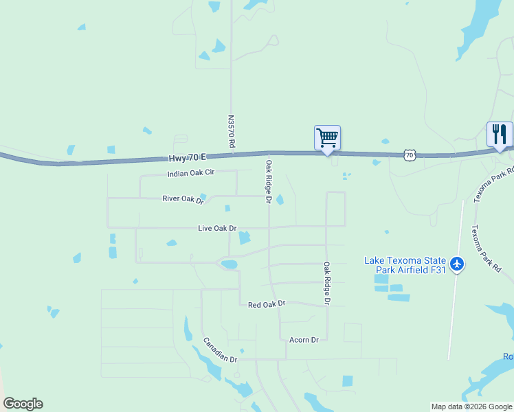 map of restaurants, bars, coffee shops, grocery stores, and more near 6909 River Oak Drive in Kingston