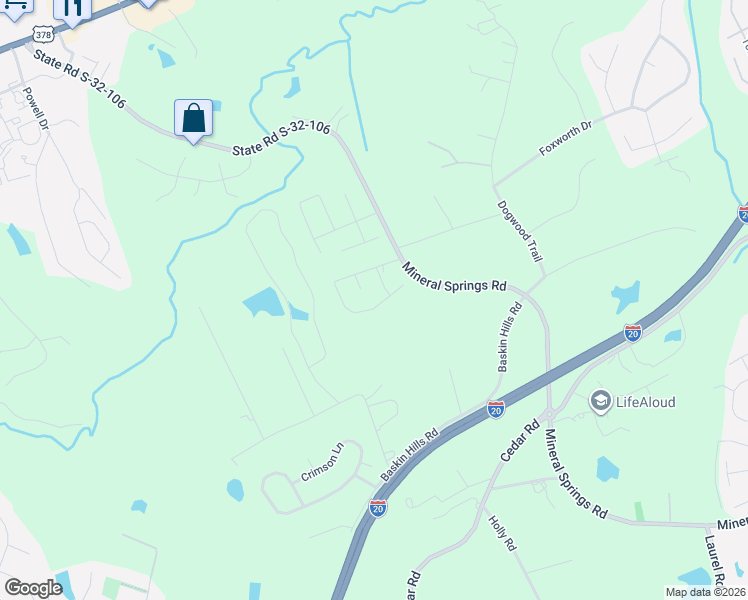 map of restaurants, bars, coffee shops, grocery stores, and more near 144 Irene Way in Lexington