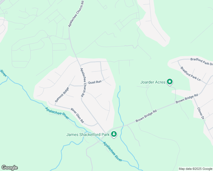 map of restaurants, bars, coffee shops, grocery stores, and more near 1535 Hunters Cove in Auburn