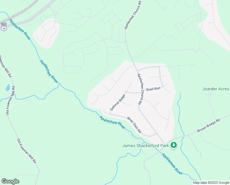 map of restaurants, bars, coffee shops, grocery stores, and more near 1624 River Trce in Auburn