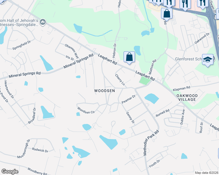 map of restaurants, bars, coffee shops, grocery stores, and more near 646 Continental Drive in West Columbia