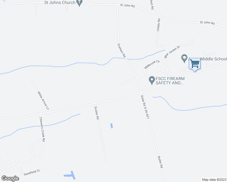 map of restaurants, bars, coffee shops, grocery stores, and more near 744 Frye Road in Galivants Ferry