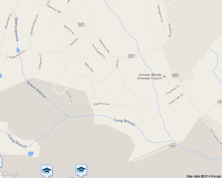 map of restaurants, bars, coffee shops, grocery stores, and more near 70 Executive Circle in Dalzell