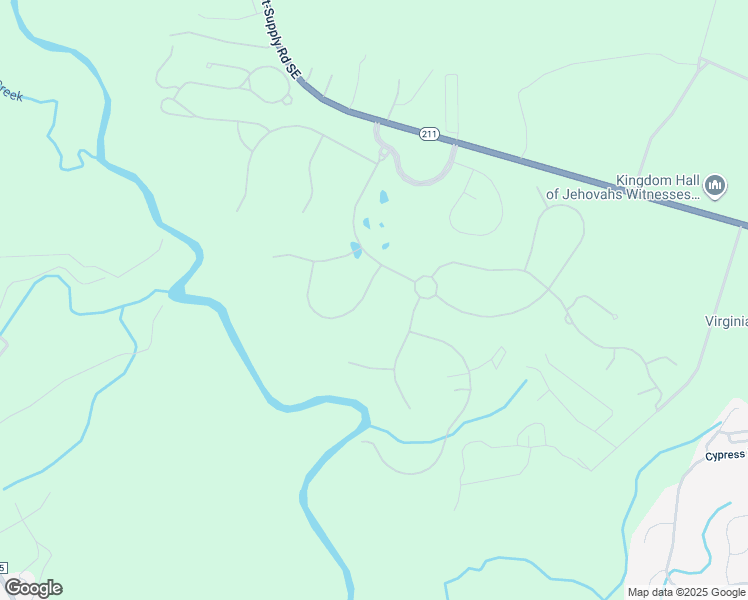 map of restaurants, bars, coffee shops, grocery stores, and more near 645 Ashbury Drive Southeast in Bolivia