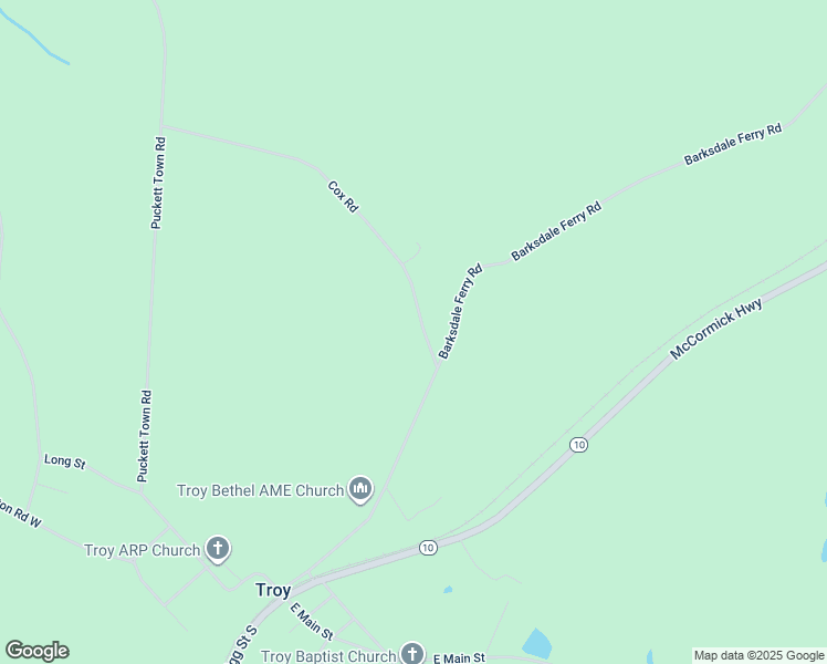 map of restaurants, bars, coffee shops, grocery stores, and more near 115 Cox Road in Troy