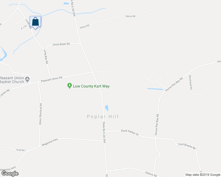 map of restaurants, bars, coffee shops, grocery stores, and more near 3927 Mickey Lane in Aynor