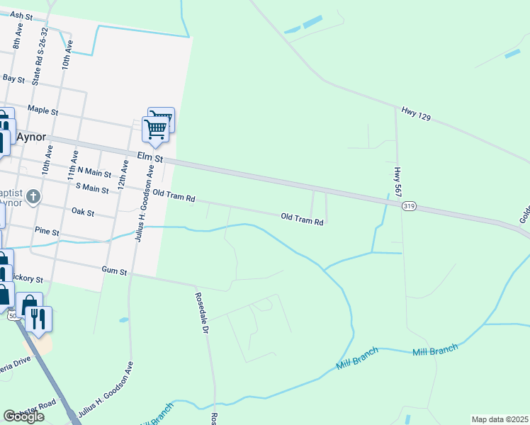 2490 Old Tram Road, Aynor SC Walk Score