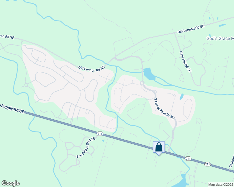 map of restaurants, bars, coffee shops, grocery stores, and more near 1598 Southport-Supply Road Southeast in Bolivia