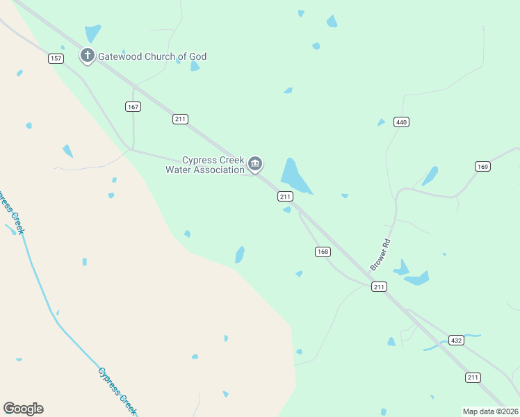 map of restaurants, bars, coffee shops, grocery stores, and more near 1390 County Road 211 in Coffeeville