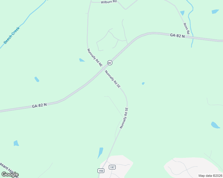 map of restaurants, bars, coffee shops, grocery stores, and more near 29 Nunnally Rd SE in Winder