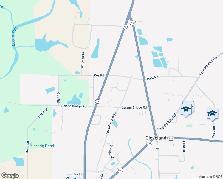 map of restaurants, bars, coffee shops, grocery stores, and more near 83 Truman Drive in Cleveland