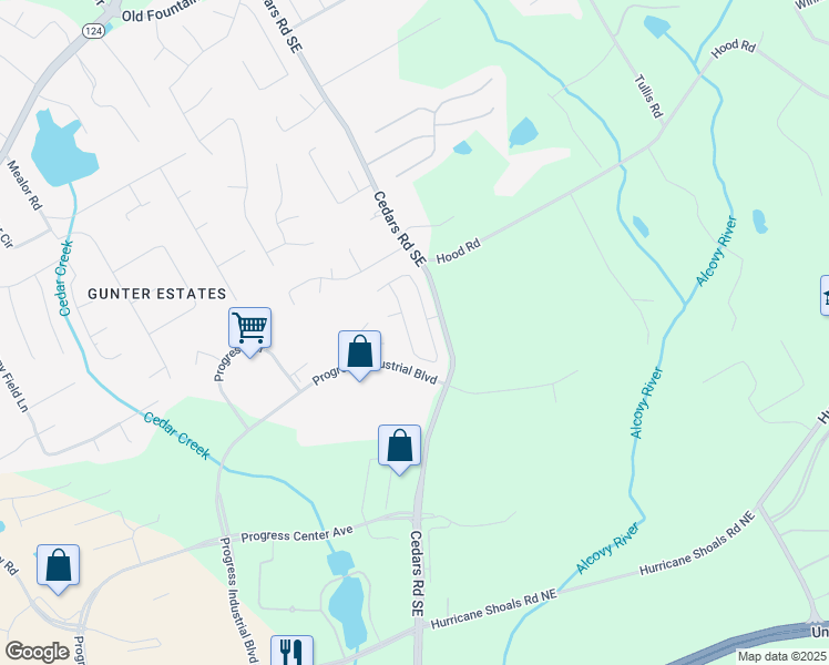map of restaurants, bars, coffee shops, grocery stores, and more near 1887 Weatherbrook Circle in Lawrenceville