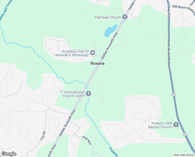 map of restaurants, bars, coffee shops, grocery stores, and more near 63 Mill Creek Drive in Dallas