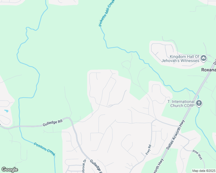 map of restaurants, bars, coffee shops, grocery stores, and more near 482 Shady Glen in Dallas