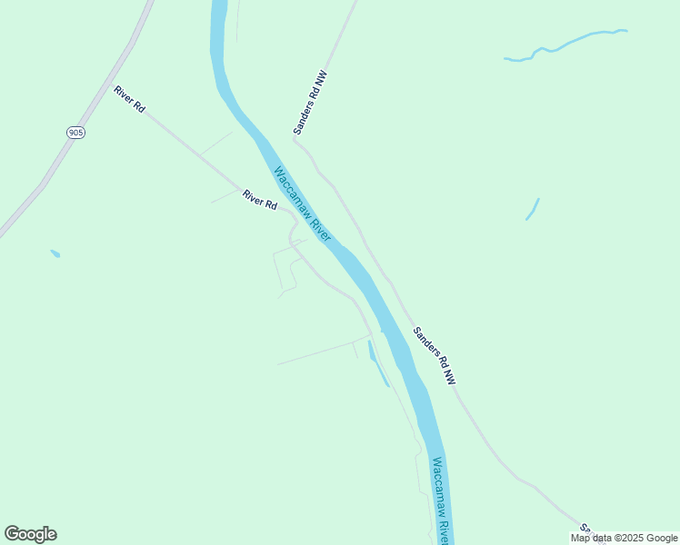 map of restaurants, bars, coffee shops, grocery stores, and more near 865 River Road in Tabor City