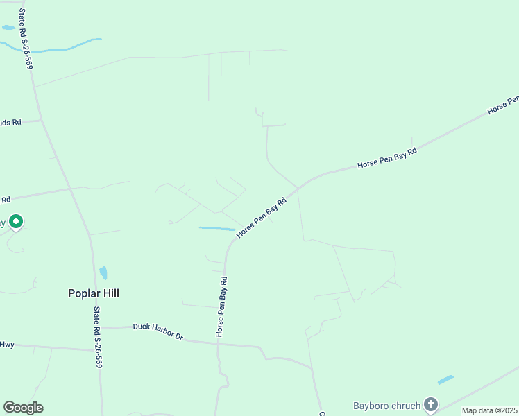 map of restaurants, bars, coffee shops, grocery stores, and more near 3811 Horse Pen Bay Road in Aynor
