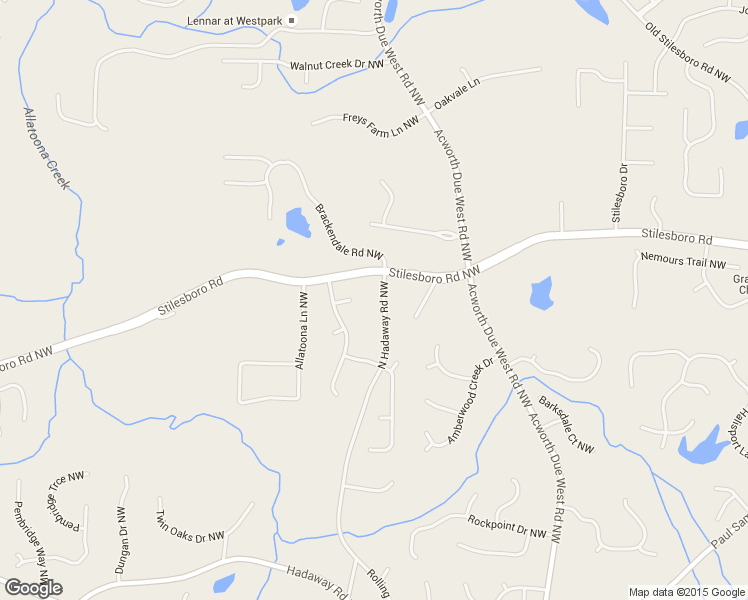 map of restaurants, bars, coffee shops, grocery stores, and more near 1758 North Hadaway Road Northwest in Kennesaw