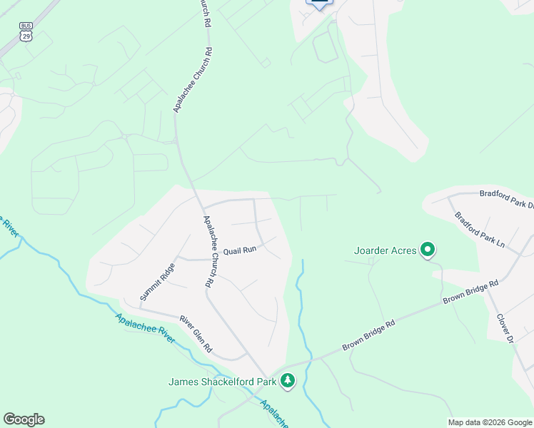 map of restaurants, bars, coffee shops, grocery stores, and more near 1526 Pointer's Way in Auburn