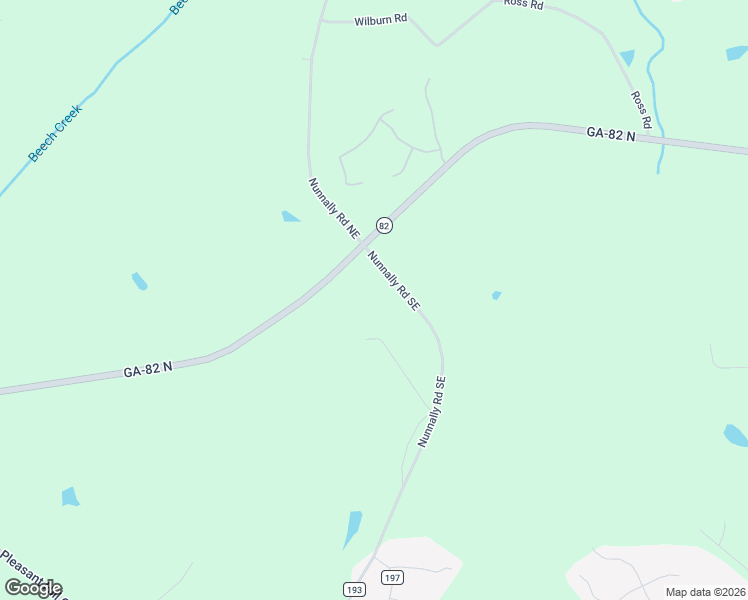 map of restaurants, bars, coffee shops, grocery stores, and more near 29 Nunnally Road Southeast in Winder