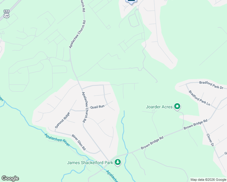 map of restaurants, bars, coffee shops, grocery stores, and more near 1526 Pointer's Way in Auburn