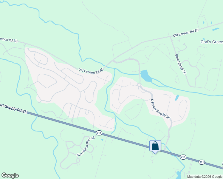 map of restaurants, bars, coffee shops, grocery stores, and more near 1547 Murre Ct SE in Bolivia