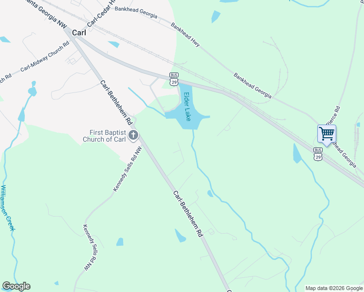 map of restaurants, bars, coffee shops, grocery stores, and more near 21 Woodland Road in Auburn