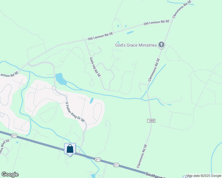 map of restaurants, bars, coffee shops, grocery stores, and more near 1520 Round Ridge Road Southeast in Bolivia
